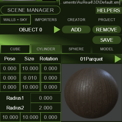 3D-Scenemanager 3D-Scenemanager